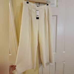 Banana Republic Pleated Cropped Wide Leg Pants NWT